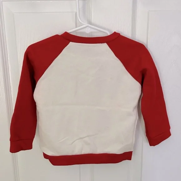 🔥4 for $20🔥 Old Navy Baby Valentines Sweatshirt size 18-24 months - Picture 2 of 2
